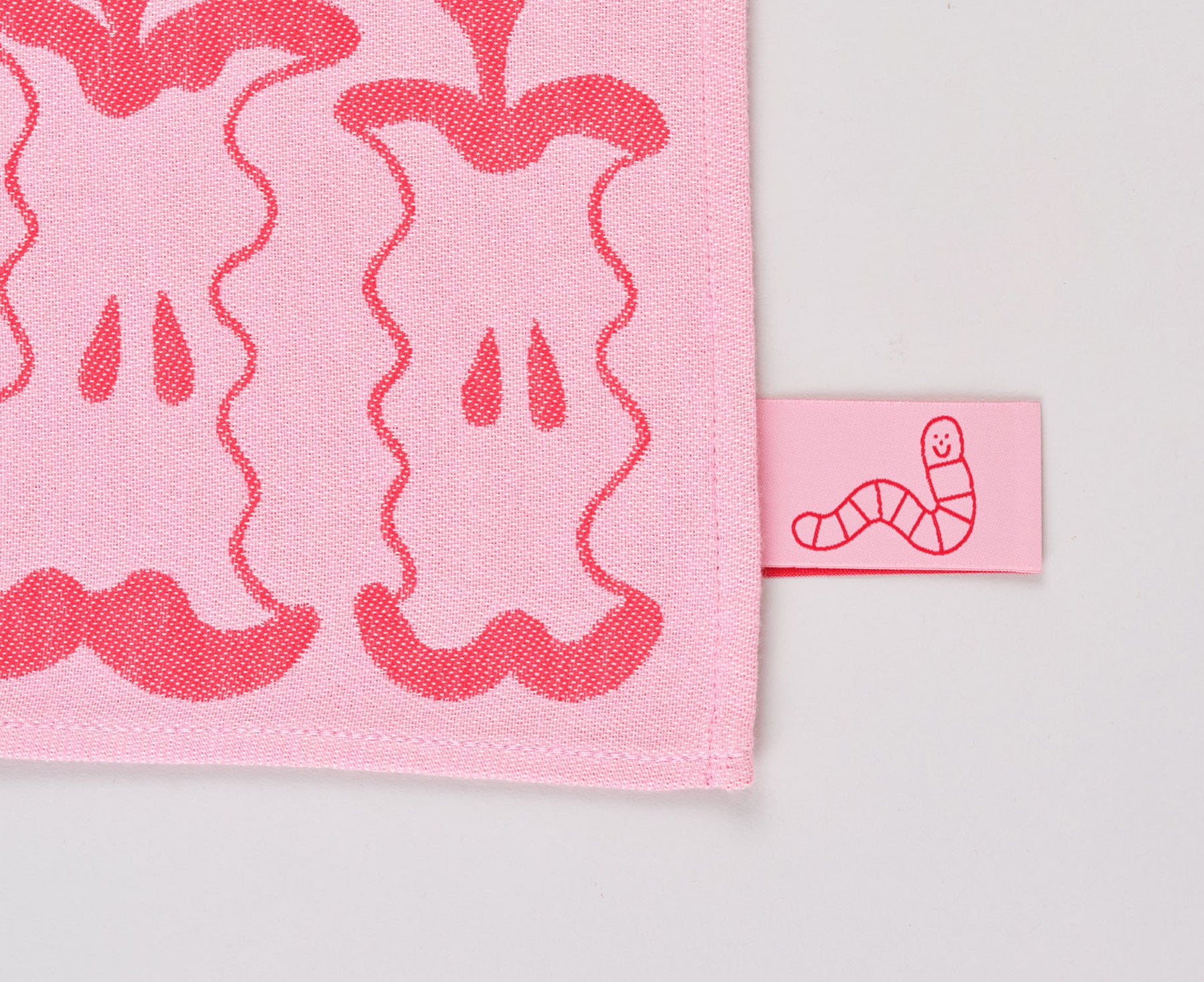 Woven Cotton Dish Towel - An Apple a Day - by Wrap