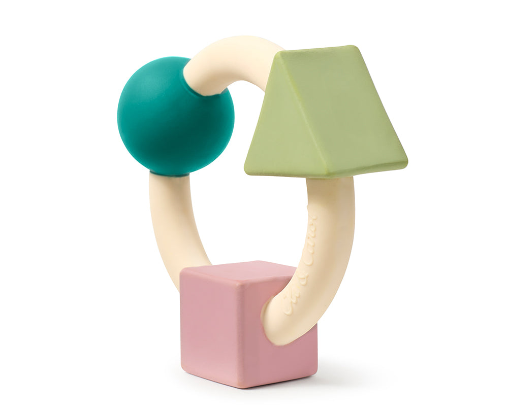 Bauhaus Chewable Toy in Pastel Colors by Oli & Carol