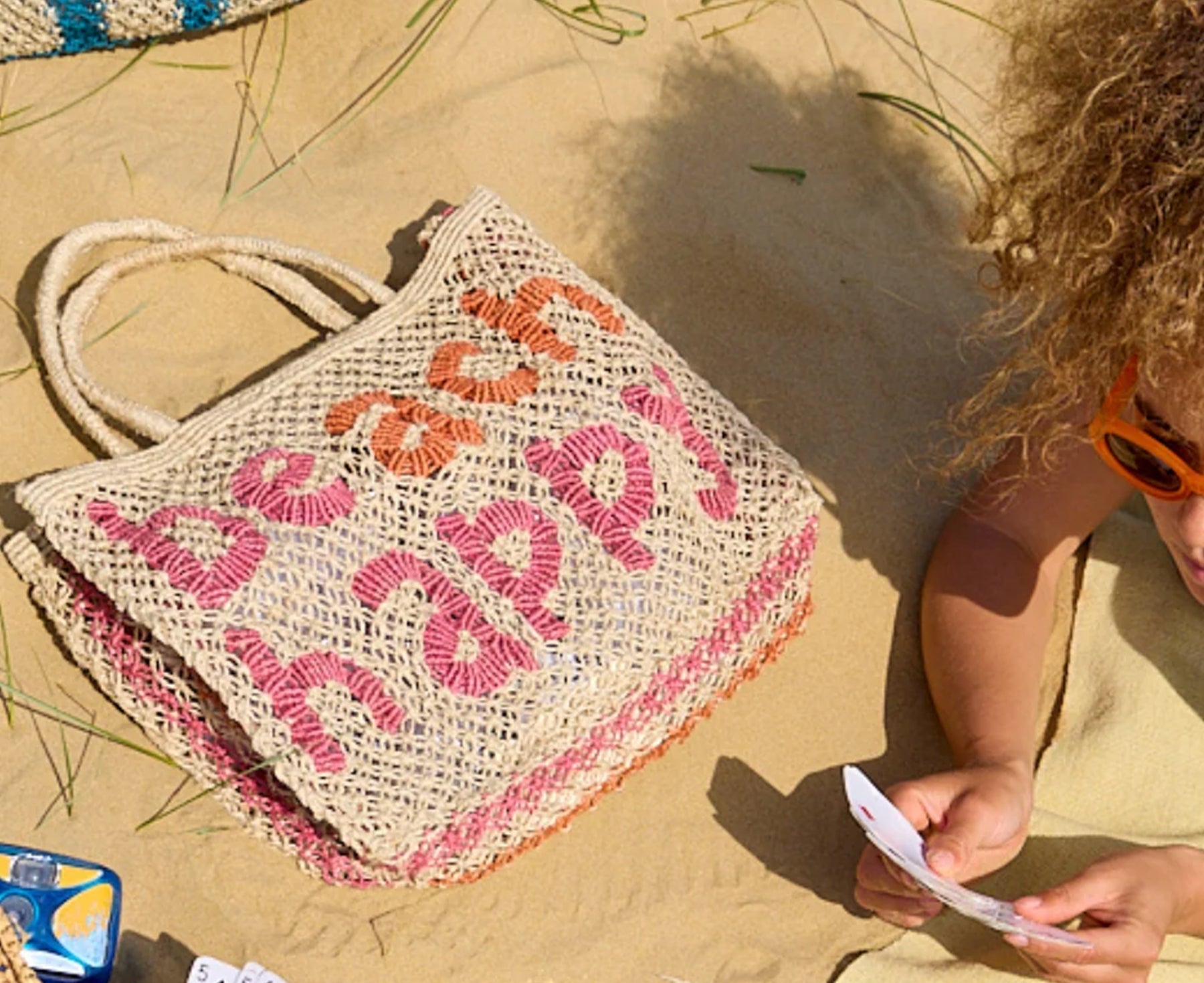 Jute Word Bag - Beach Happy - by The Jacksons