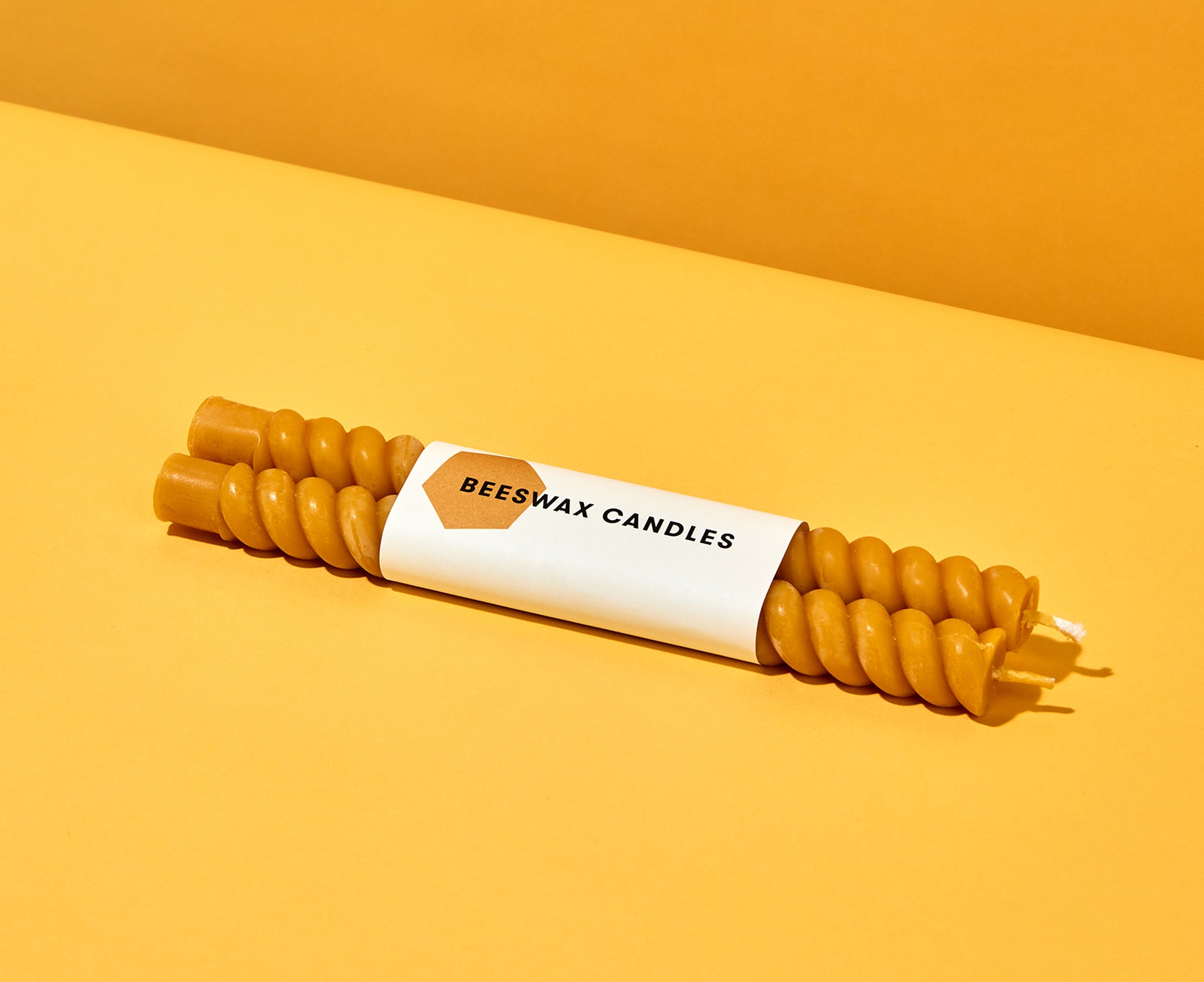 Spiral Beeswax Candles by 54 Celcius