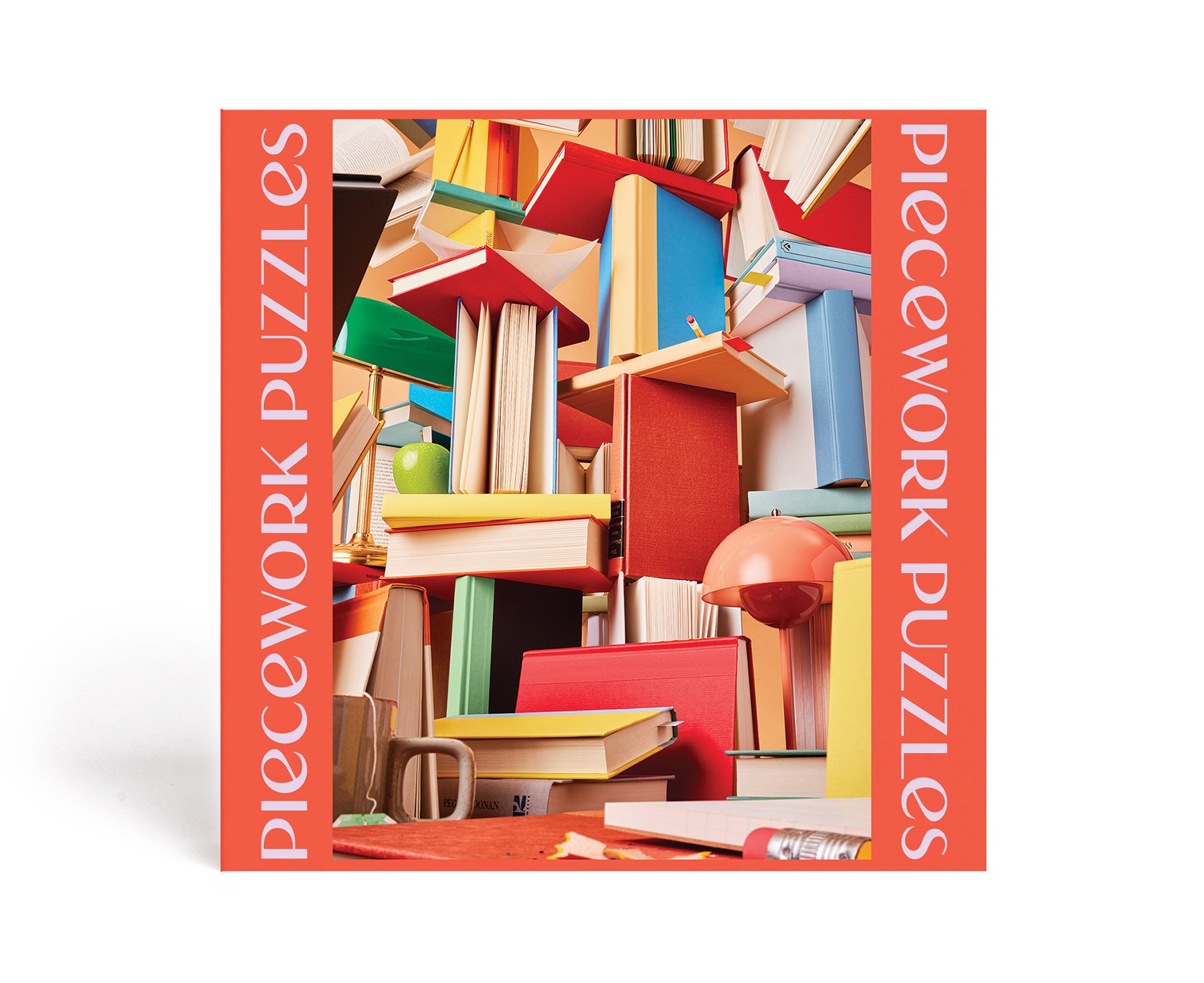 500-Piece Puzzle - Bookworm - by Piecework