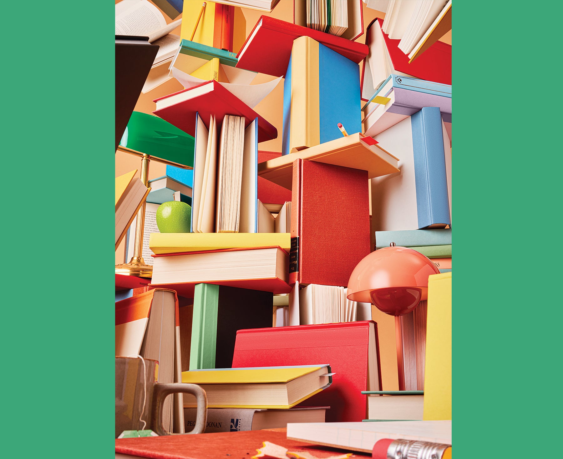 500-Piece Puzzle - Bookworm - by Piecework