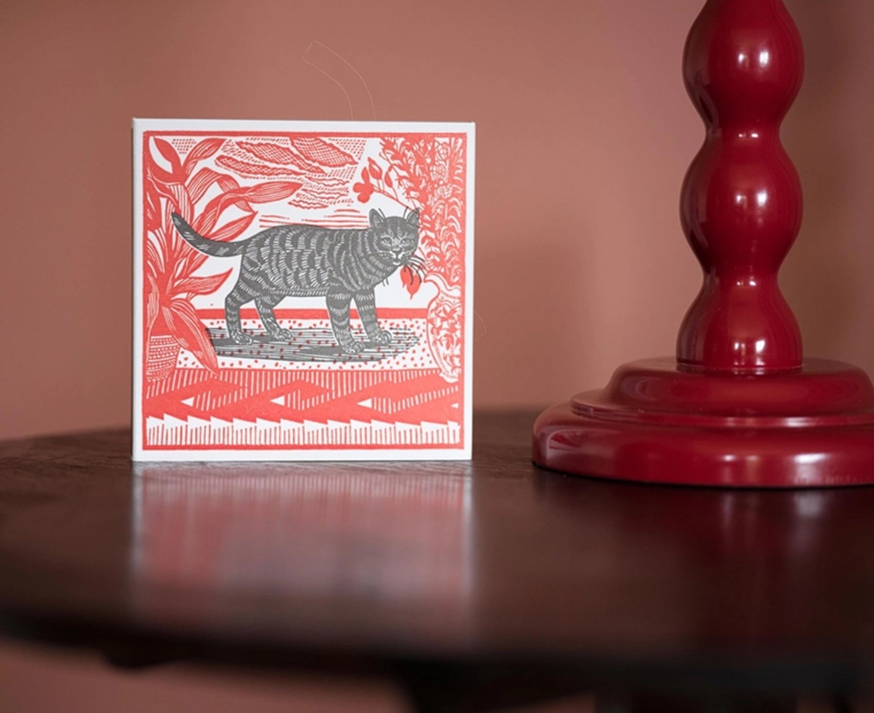 Square Matches - Sasha the Cat - by Archivist Gallery