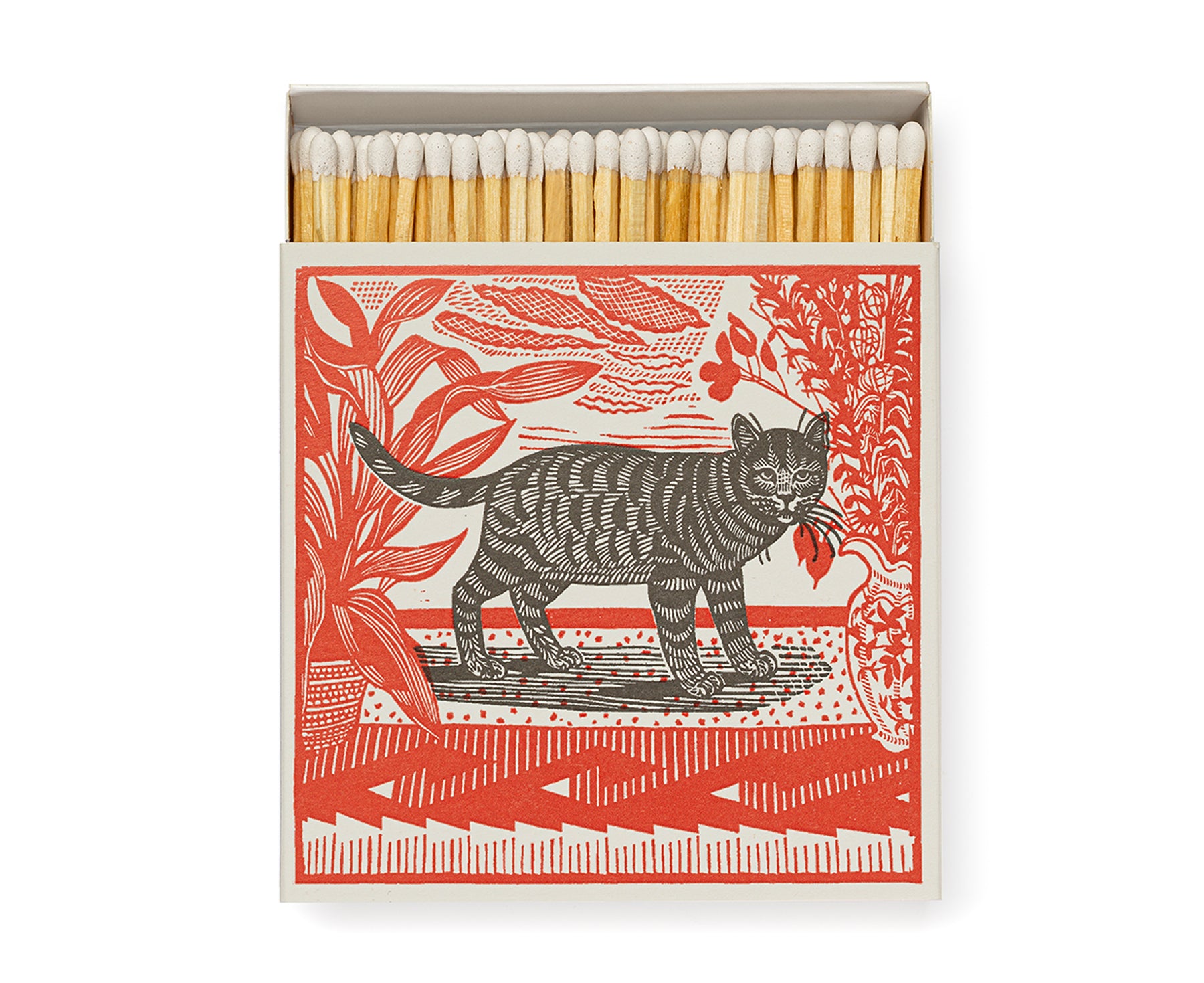 Square Matches - Sasha the Cat - by Archivist Gallery