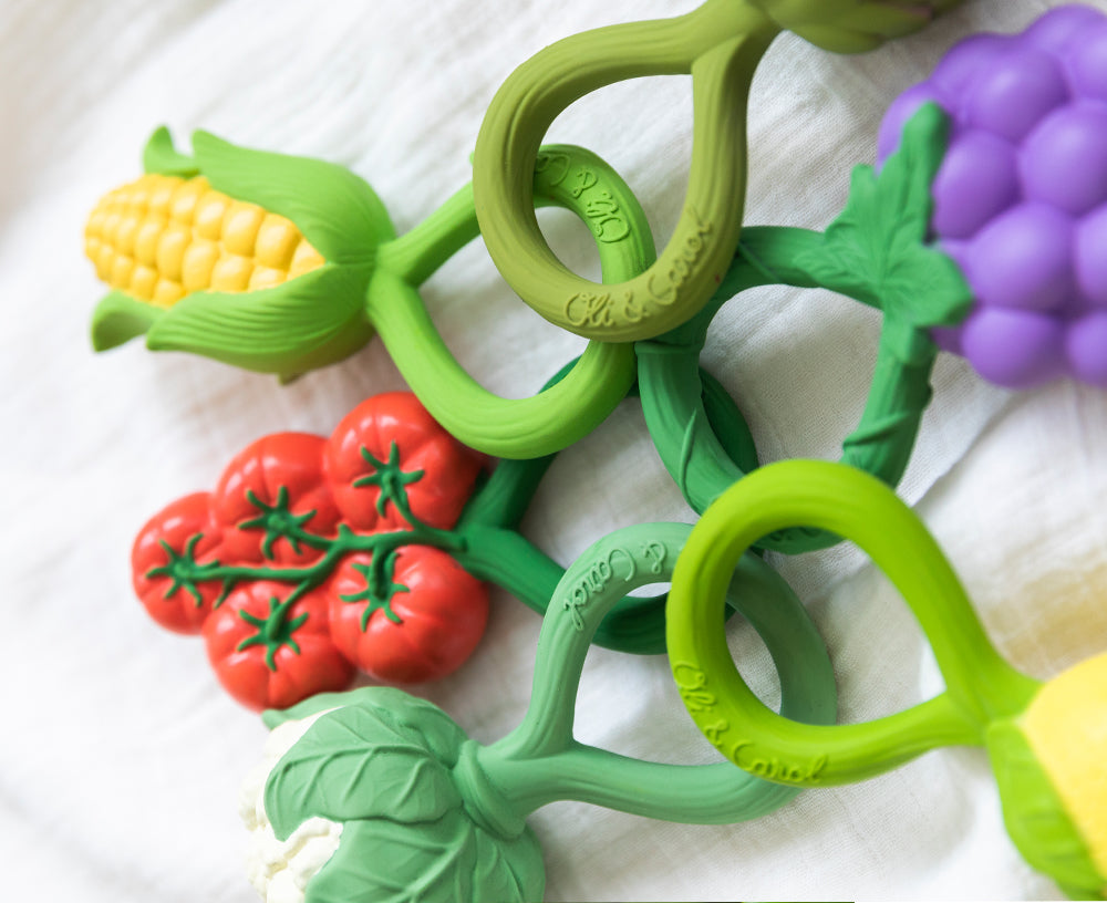 Corn Chewable Rattle by Oli & Carol