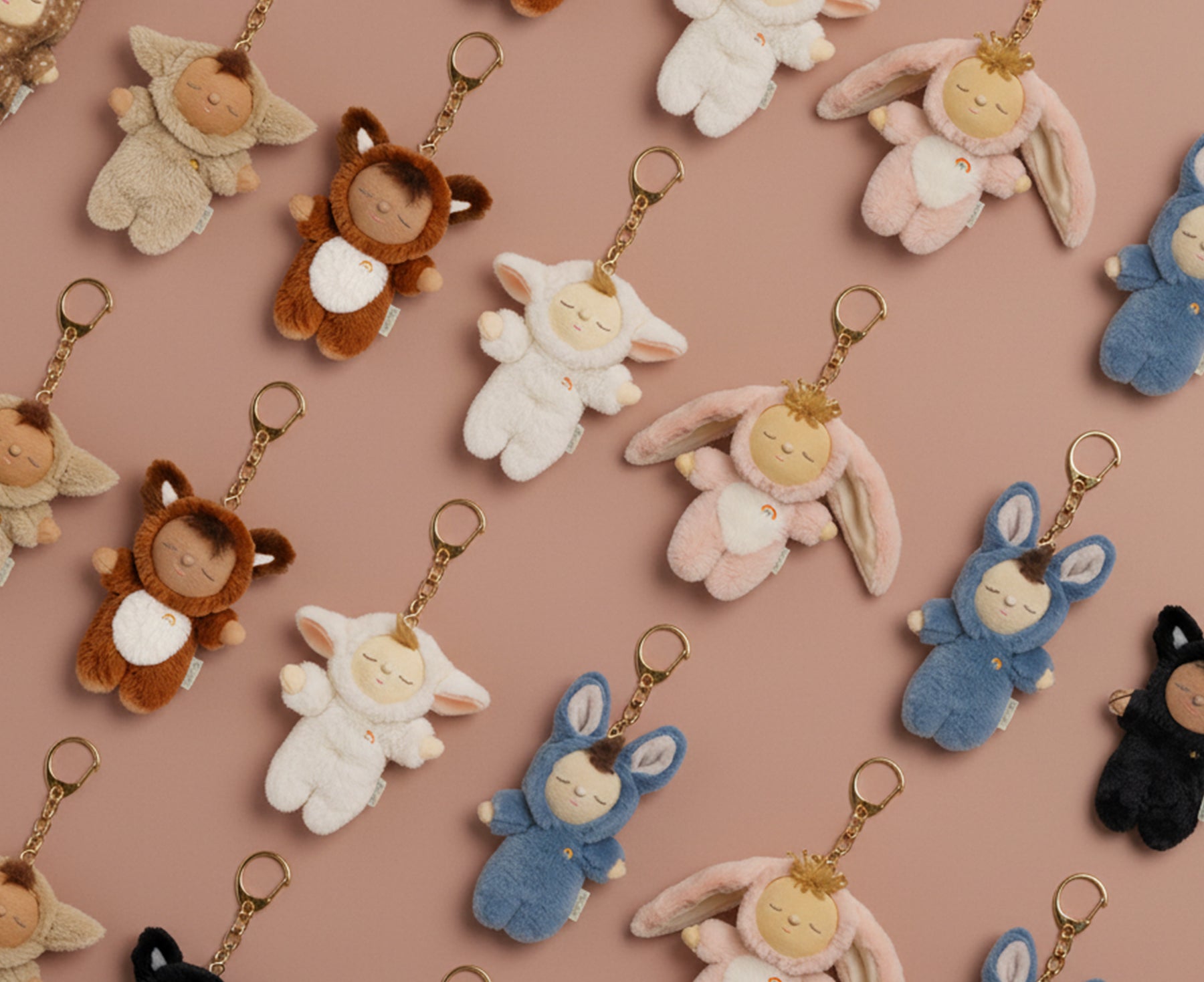 Cozy Dinkum Bag Charm - Bunny Twiggy - by Olli Ella