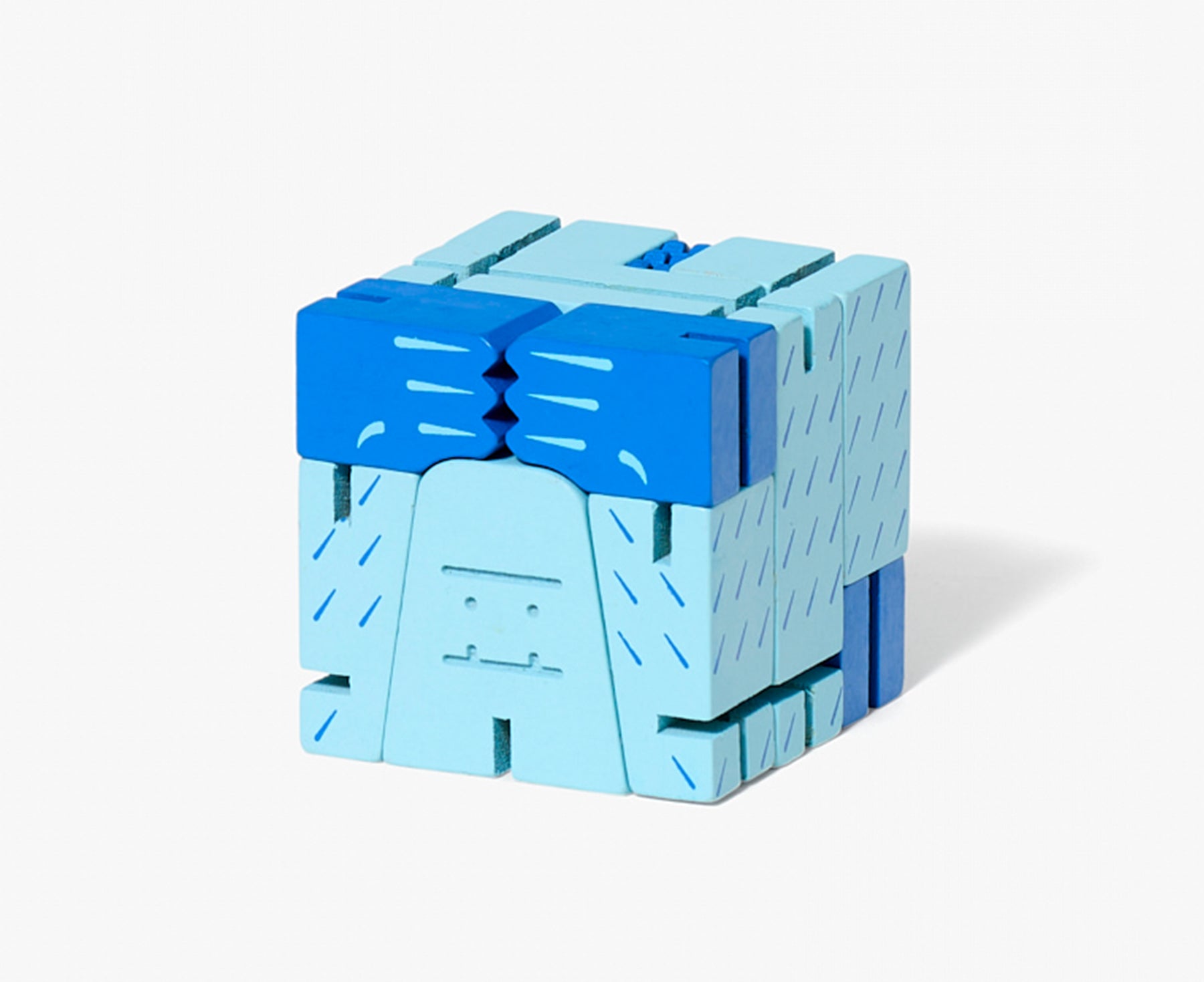 Cubebot Cryptoid Yeti Toy by Areaware in Cube