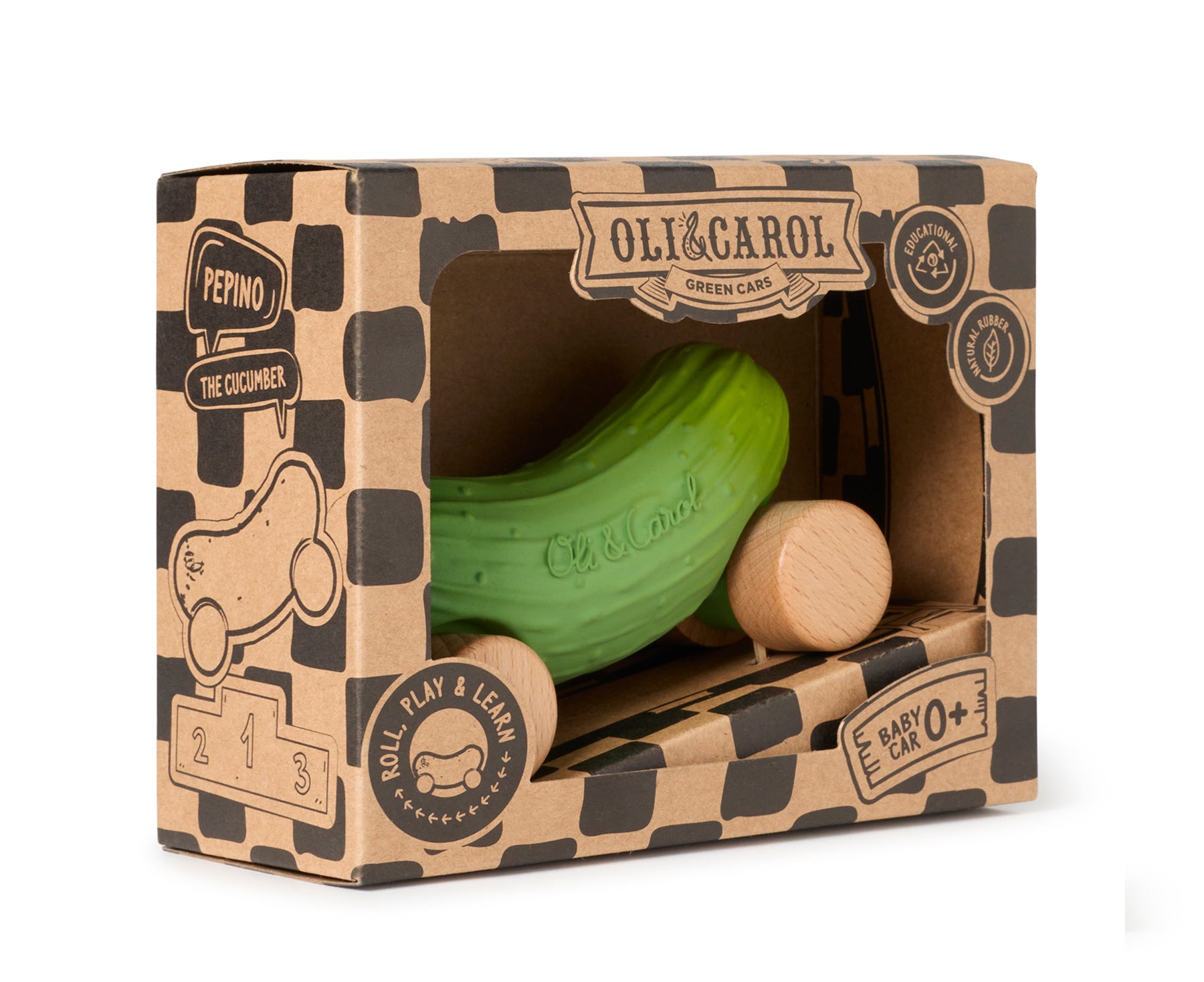 Car Toy - Cucumber - by Oli & Carol