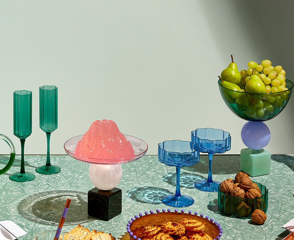 Wave Coupe Set in Blue by Fazeek