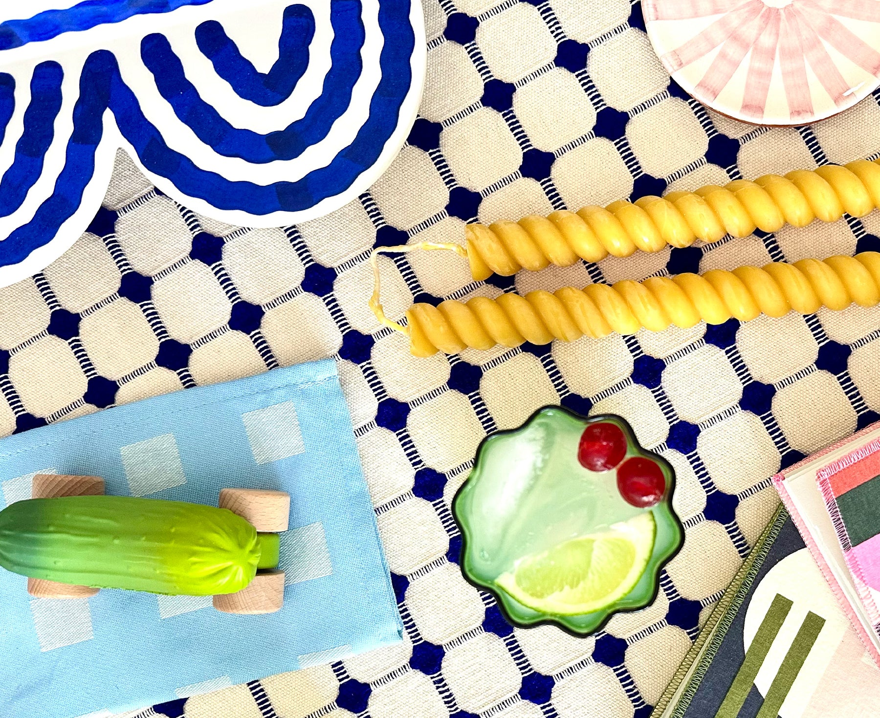 Spiral Beeswax Candles by 54 Celcius