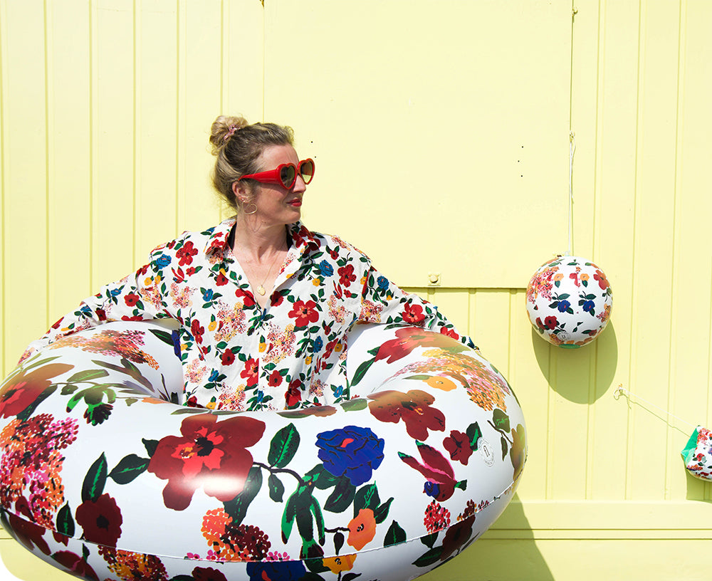 Pool Float - Hibiscus - by The Nice Fleet