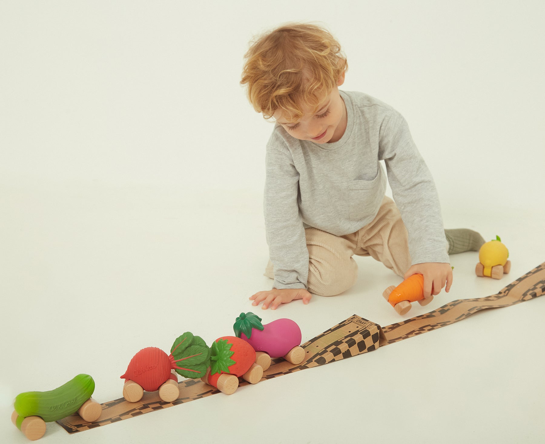 Car Baby Toy - Lemon - by Oli & Carol