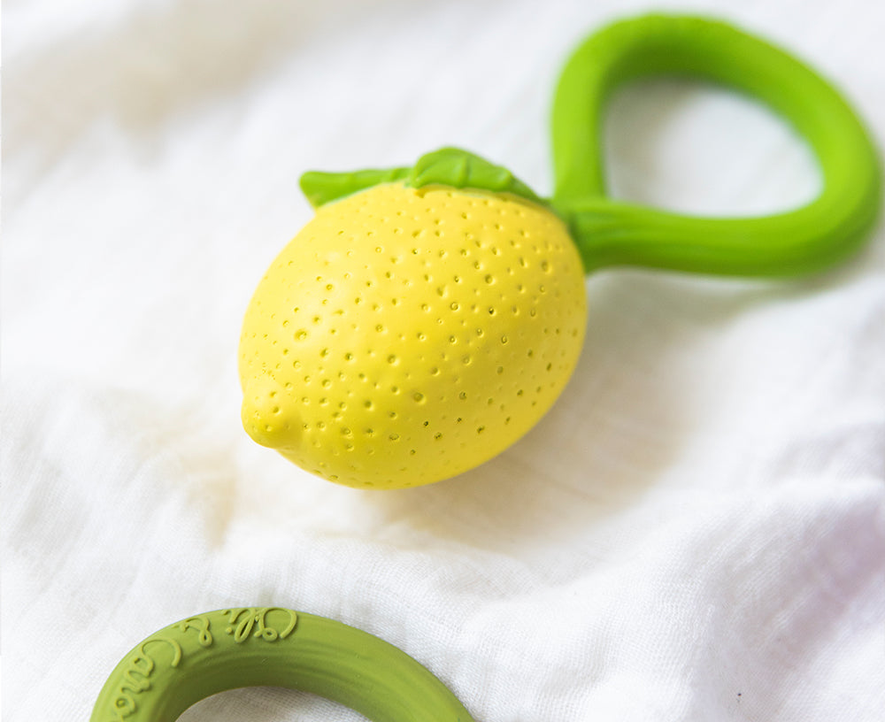 Lemon Chewable Rattle by Oli & Carol