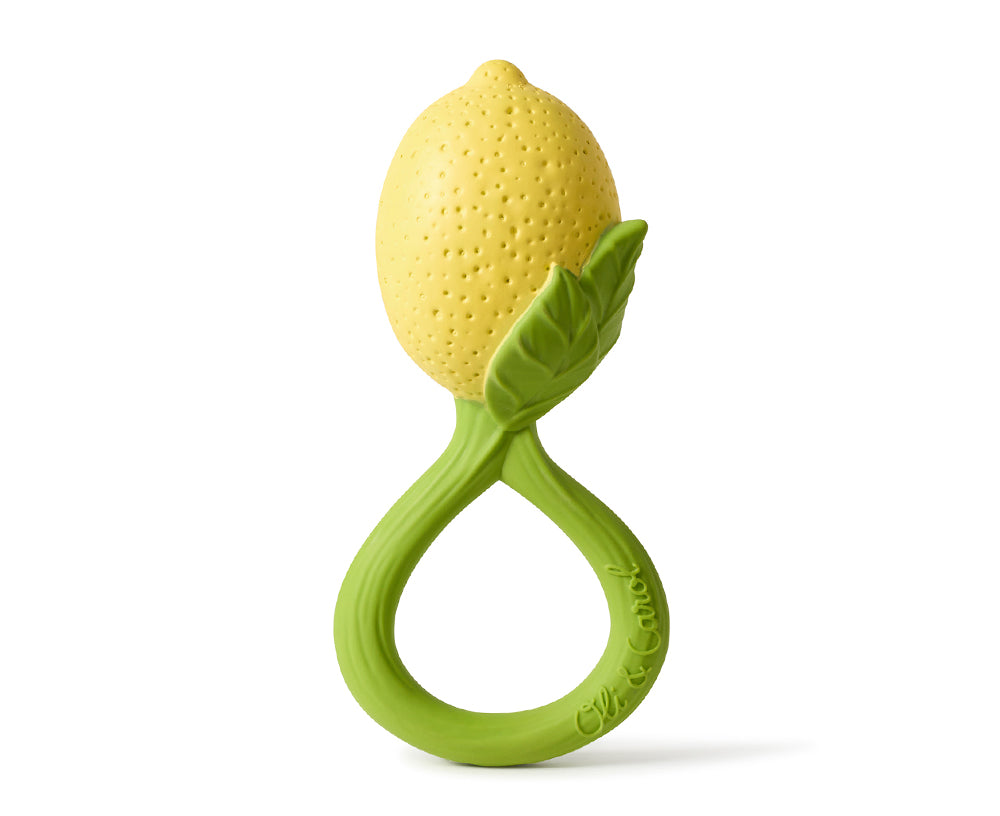 Lemon Chewable Rattle by Oli & Carol