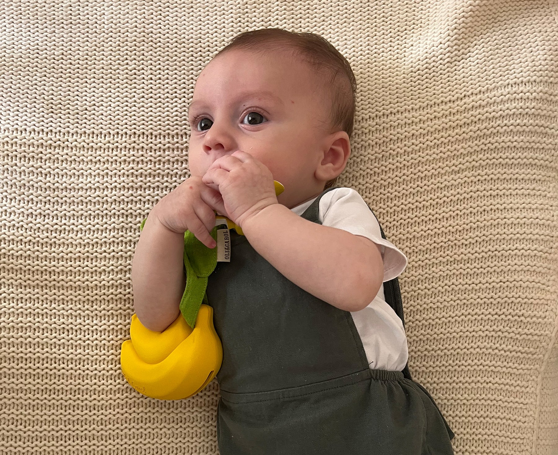 Chewable Pacifier Case - Bananas - by Oli & Carol