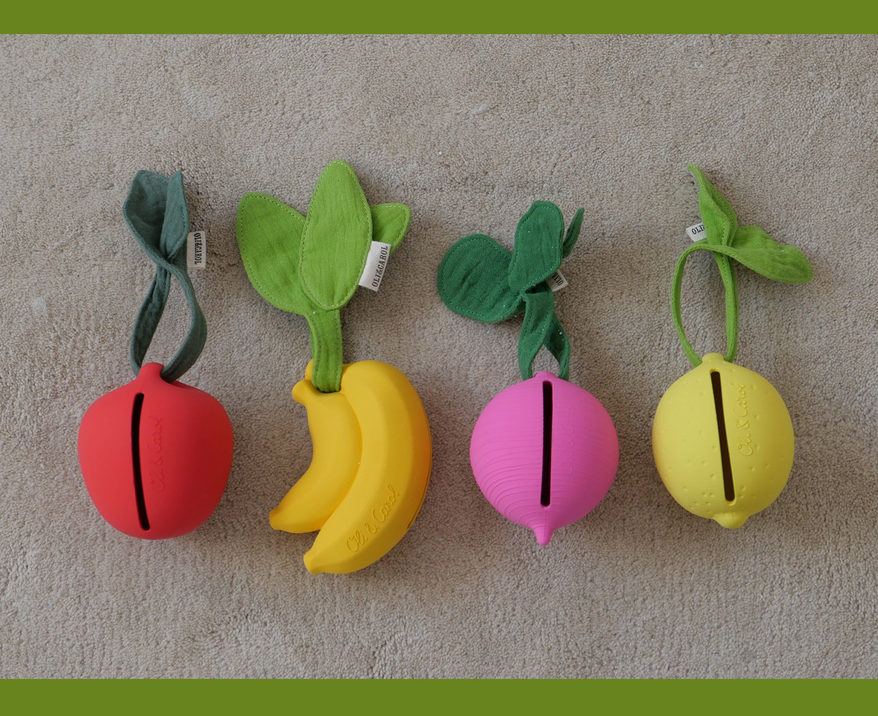 Chewable Pacifier Cases by Oli & Carol