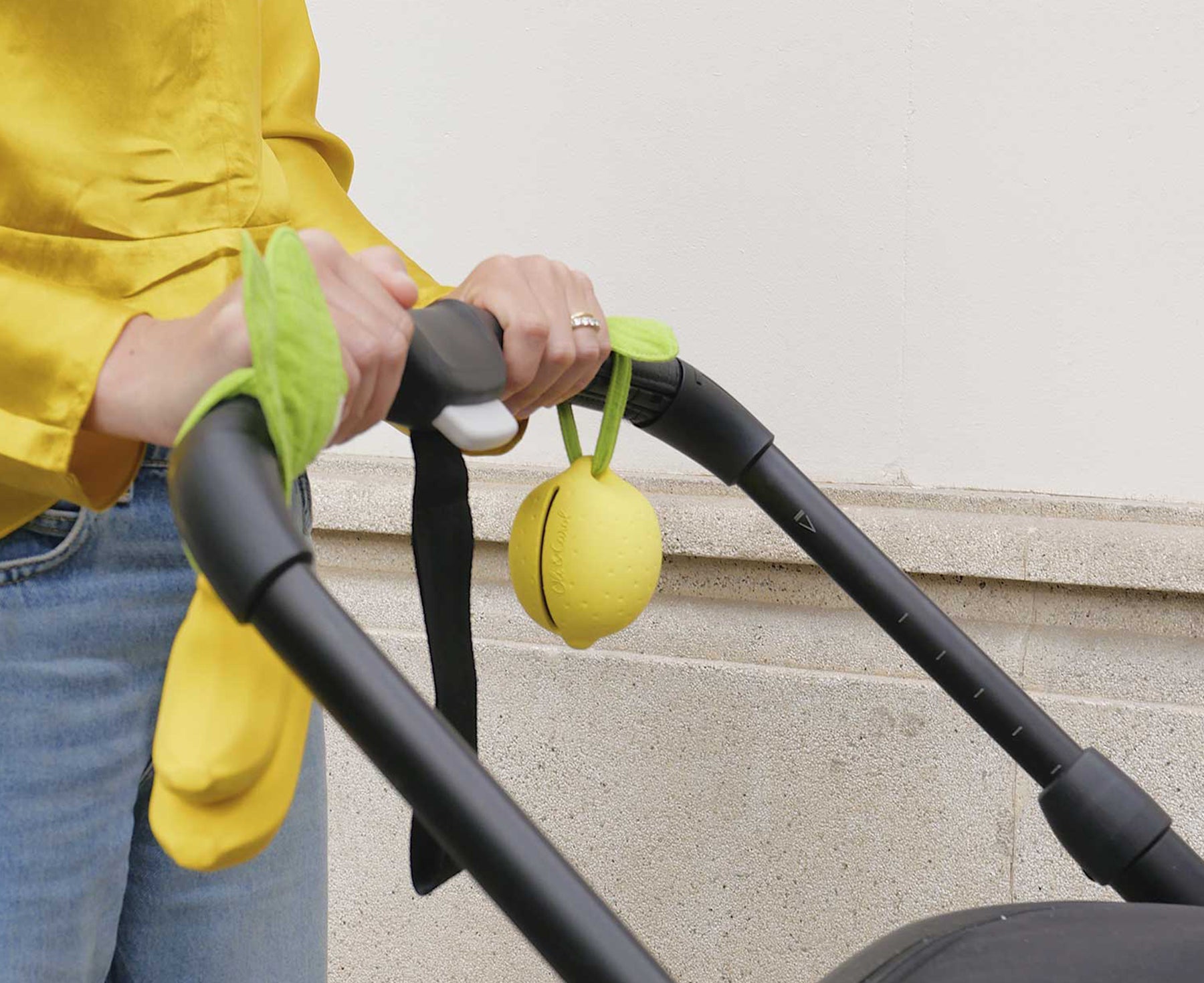 Chewable Pacifier Case - Lemon - by Oli & Carol