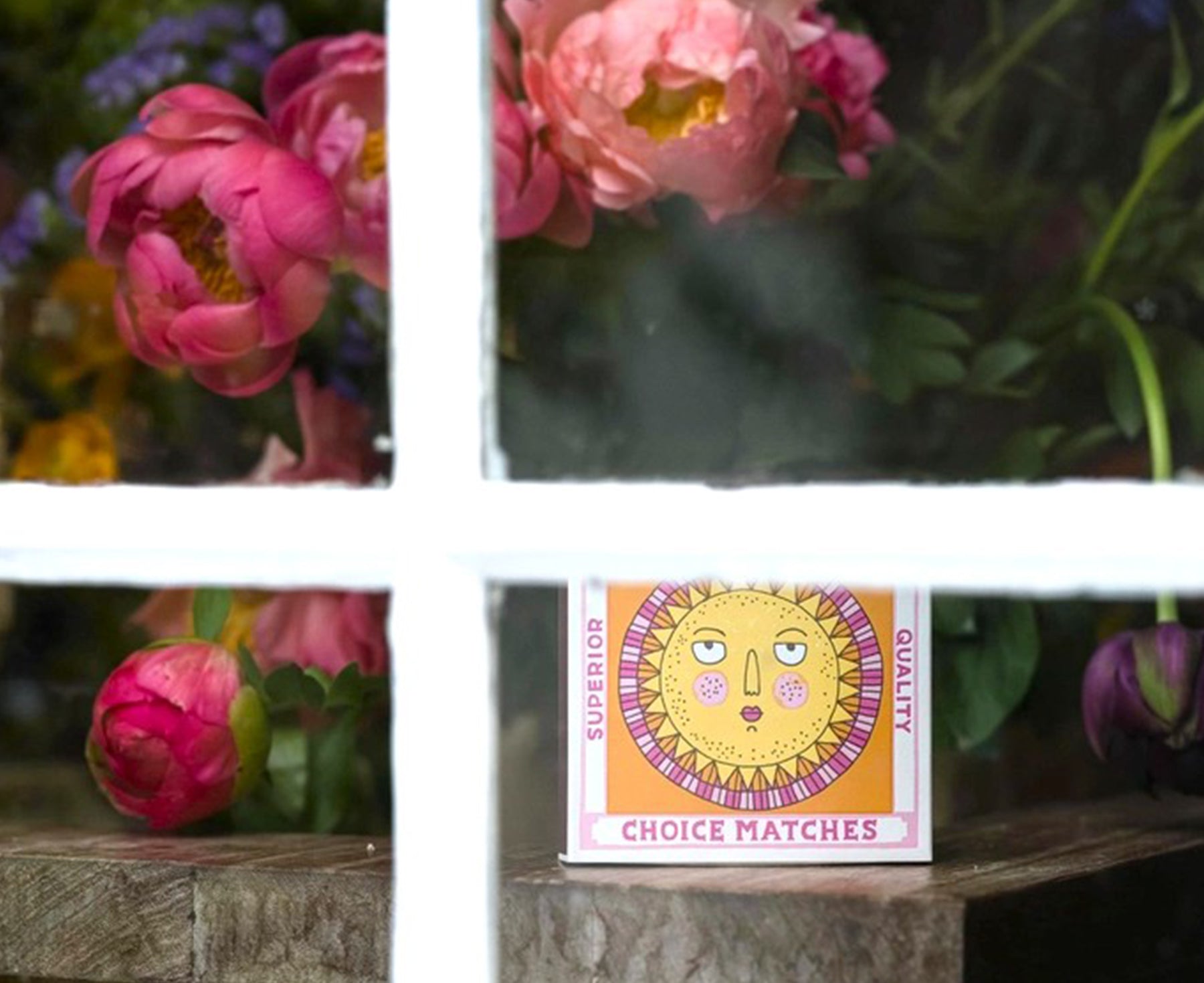 Square Matches - Sunshine - by Archivist Gallery