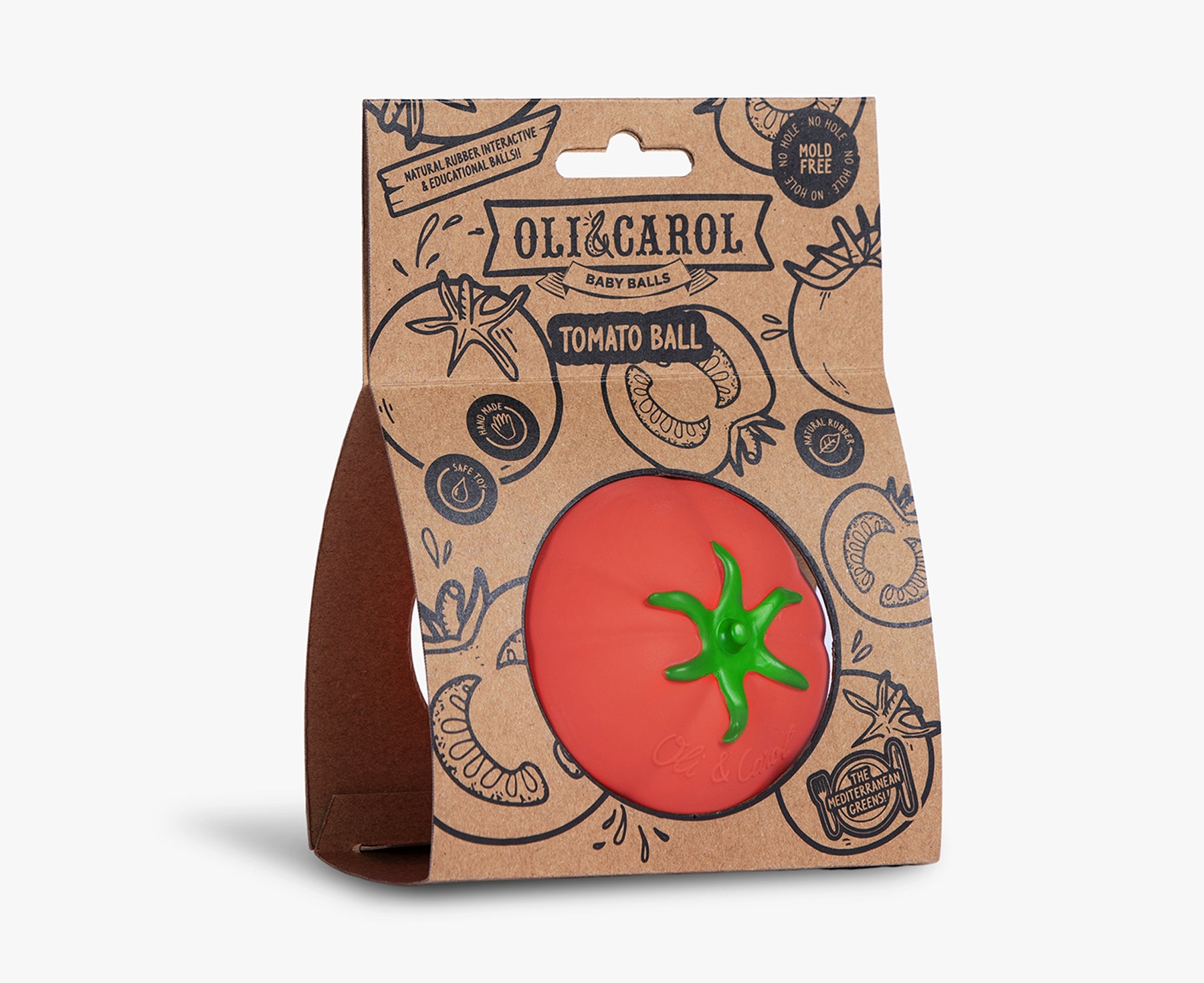 Baby Ball - Tomato - by Oli & Carol