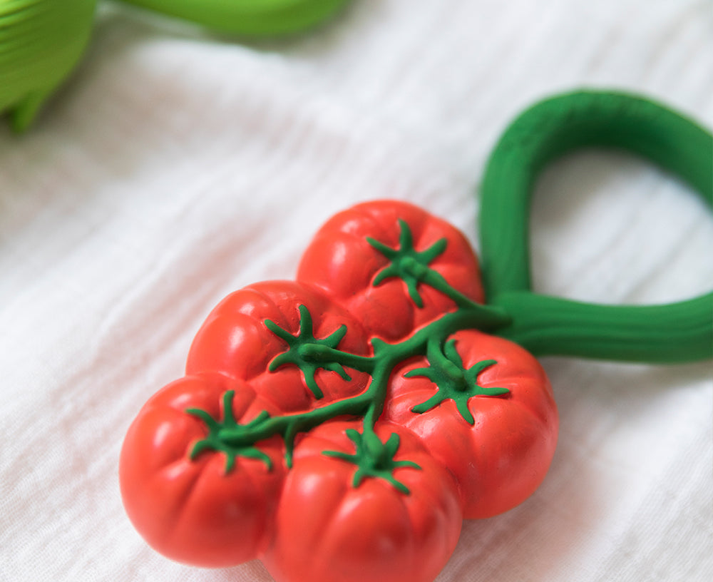 Tomatoes Chewable Rattle by Oli & Carol