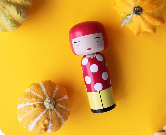 Dot Kokeshi Doll by Sketch.inc