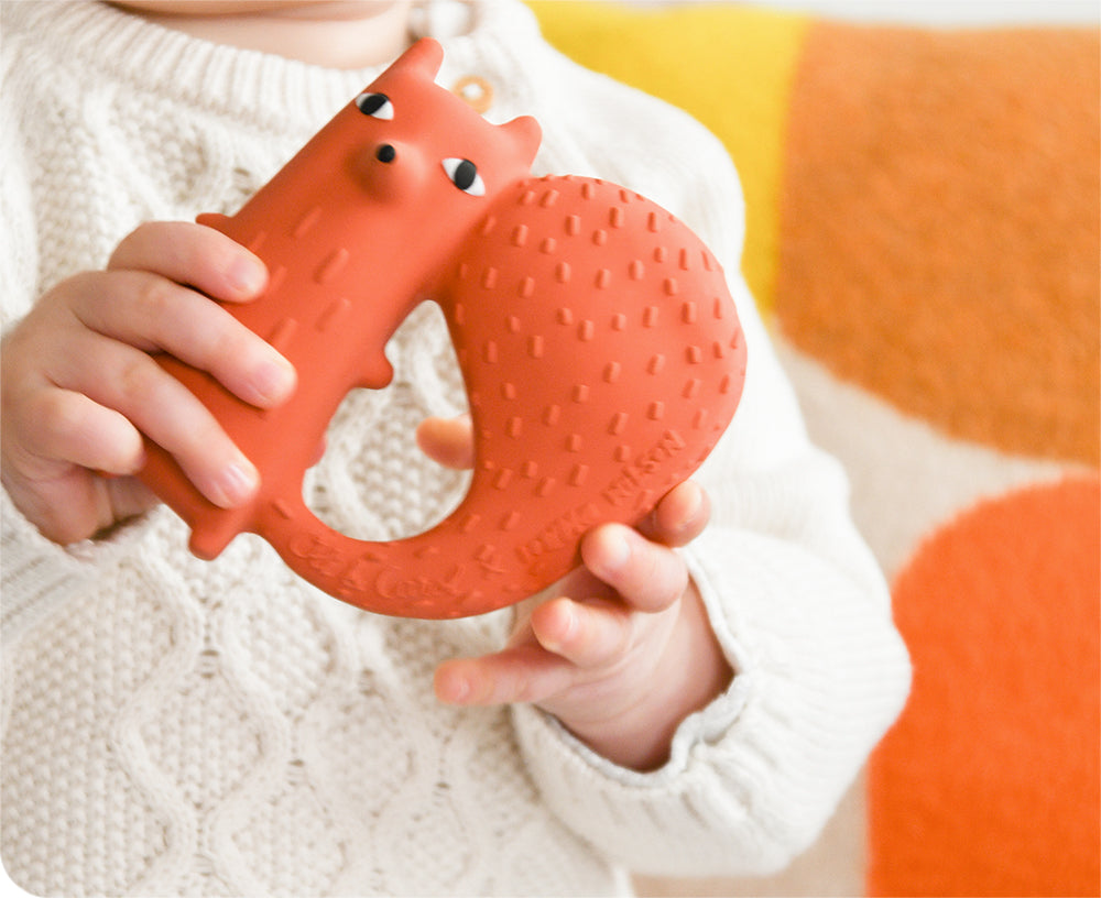 Cyril the Squirrel Fox Chewable Toy by Donna Wilson X Oli & Carol