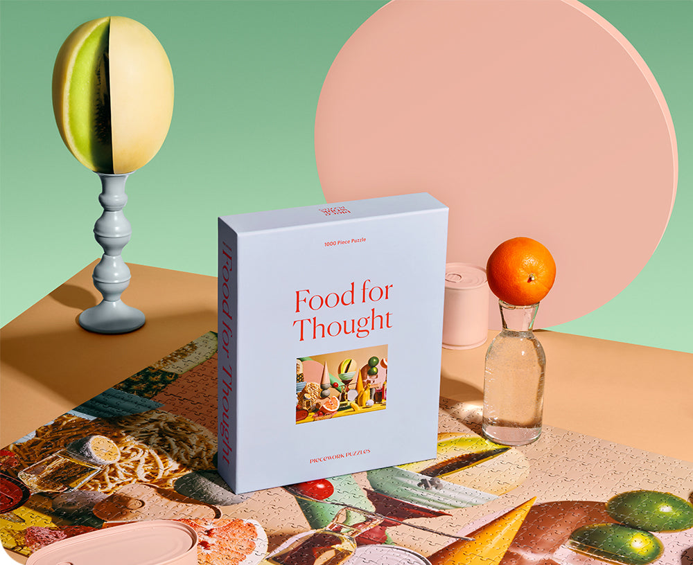 1000-Piece Puzzle - Food For Thought - by Piecework