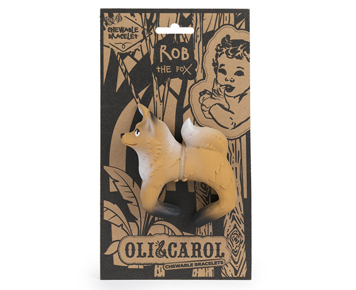 Rob the Fox Chewable Bracelet by Oli & Carol