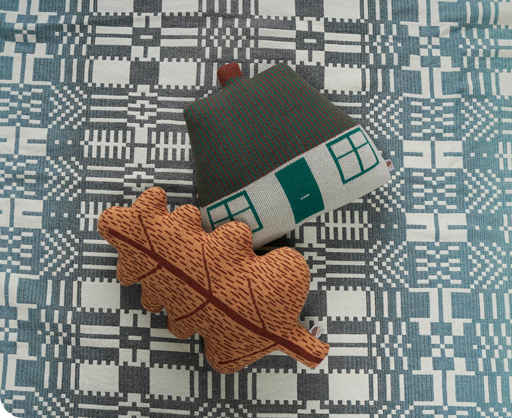 Here Comes the Rain Throw by Donna Wilson