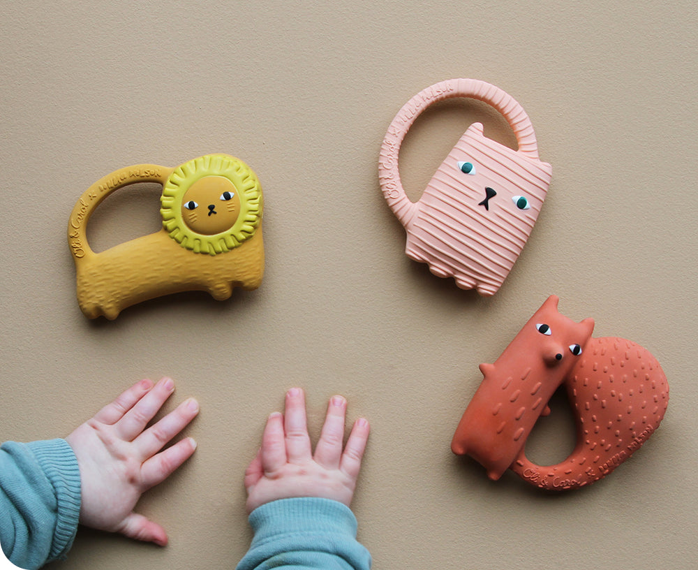 Cyril the Squirrel Fox Chewable Toy by Donna Wilson X Oli & Carol