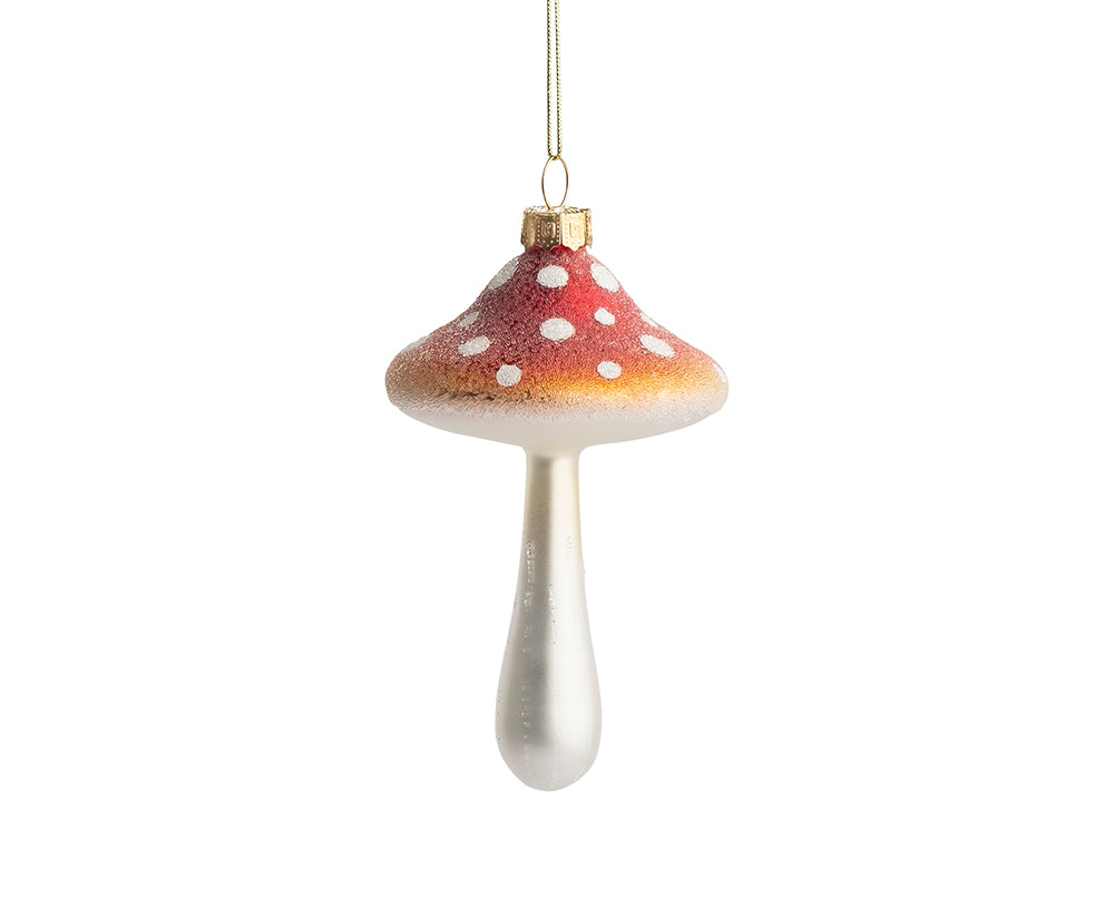 Mushroom Ornament - Red - by &Klevering