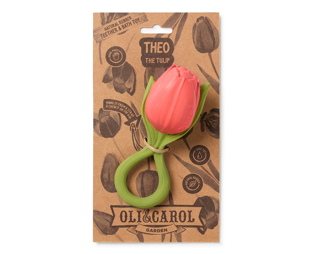 Theo Tulip Chewable Toy by Oli & Carol