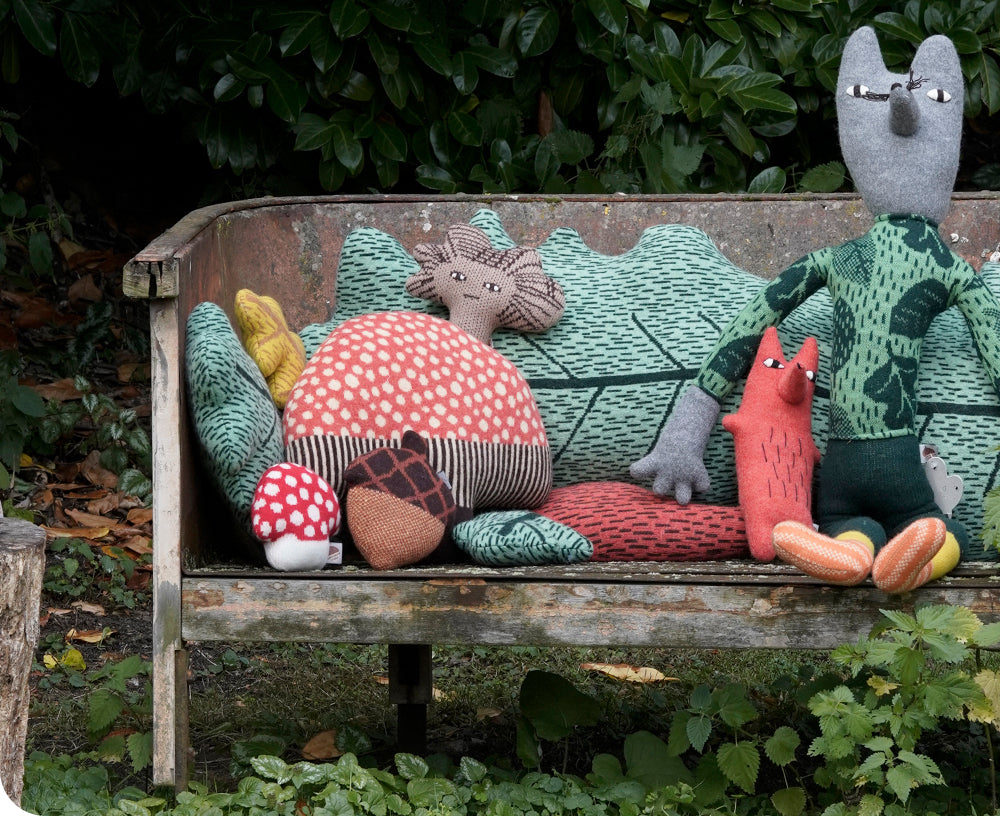 Mini Acorn Pillow by Donna Wilson