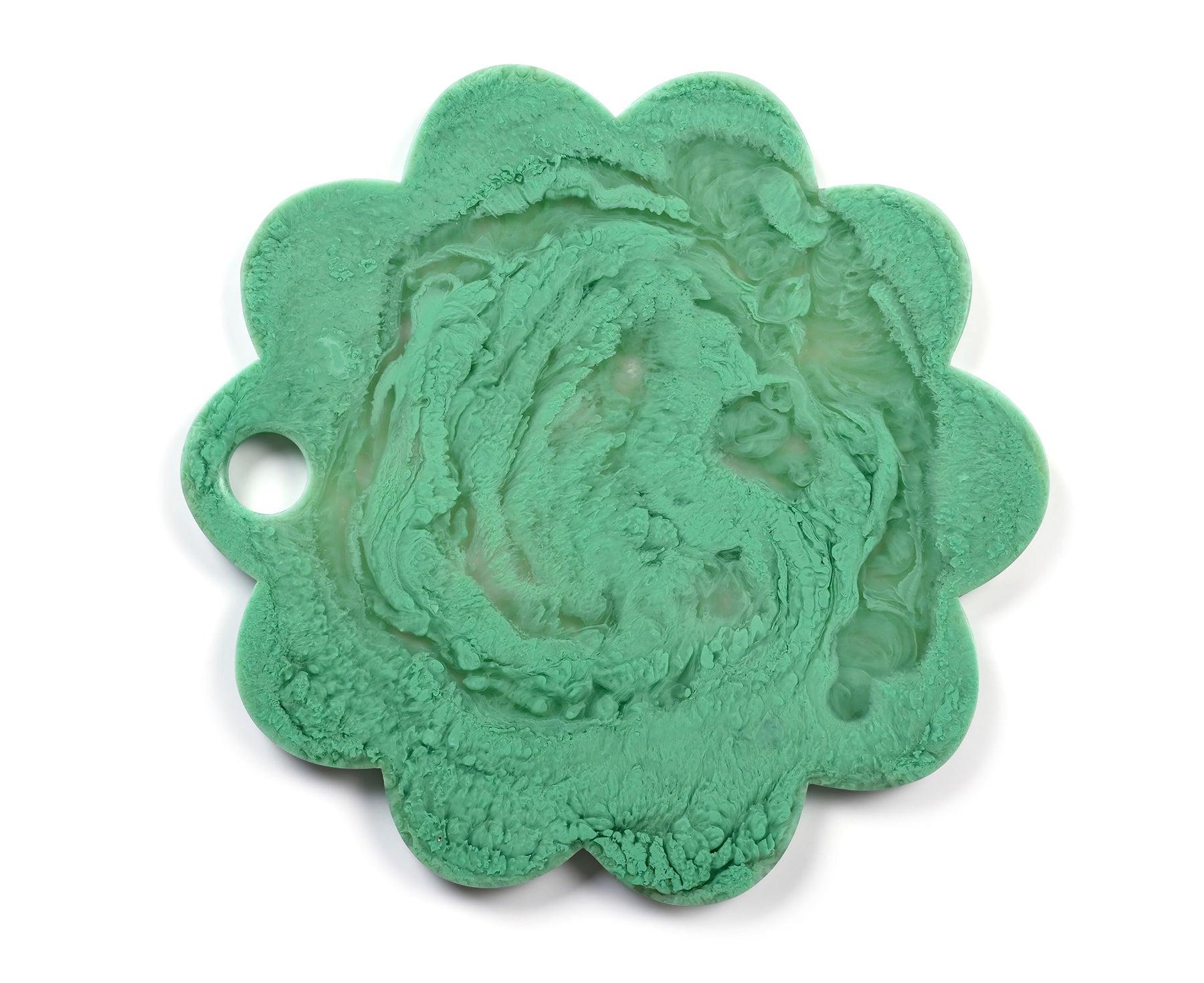 Resin Cheese Board in Green by Casa Amarosa