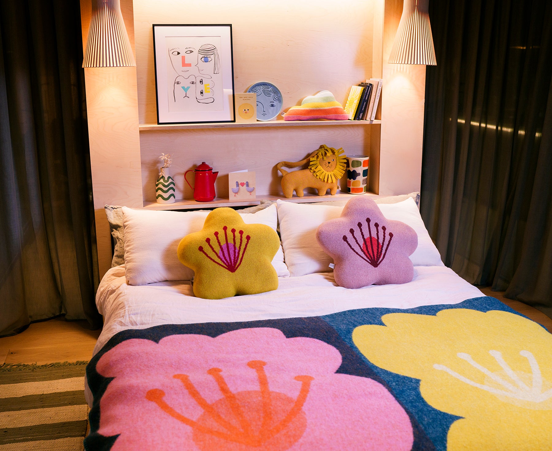 Bloom Blanket by Donna Wilson