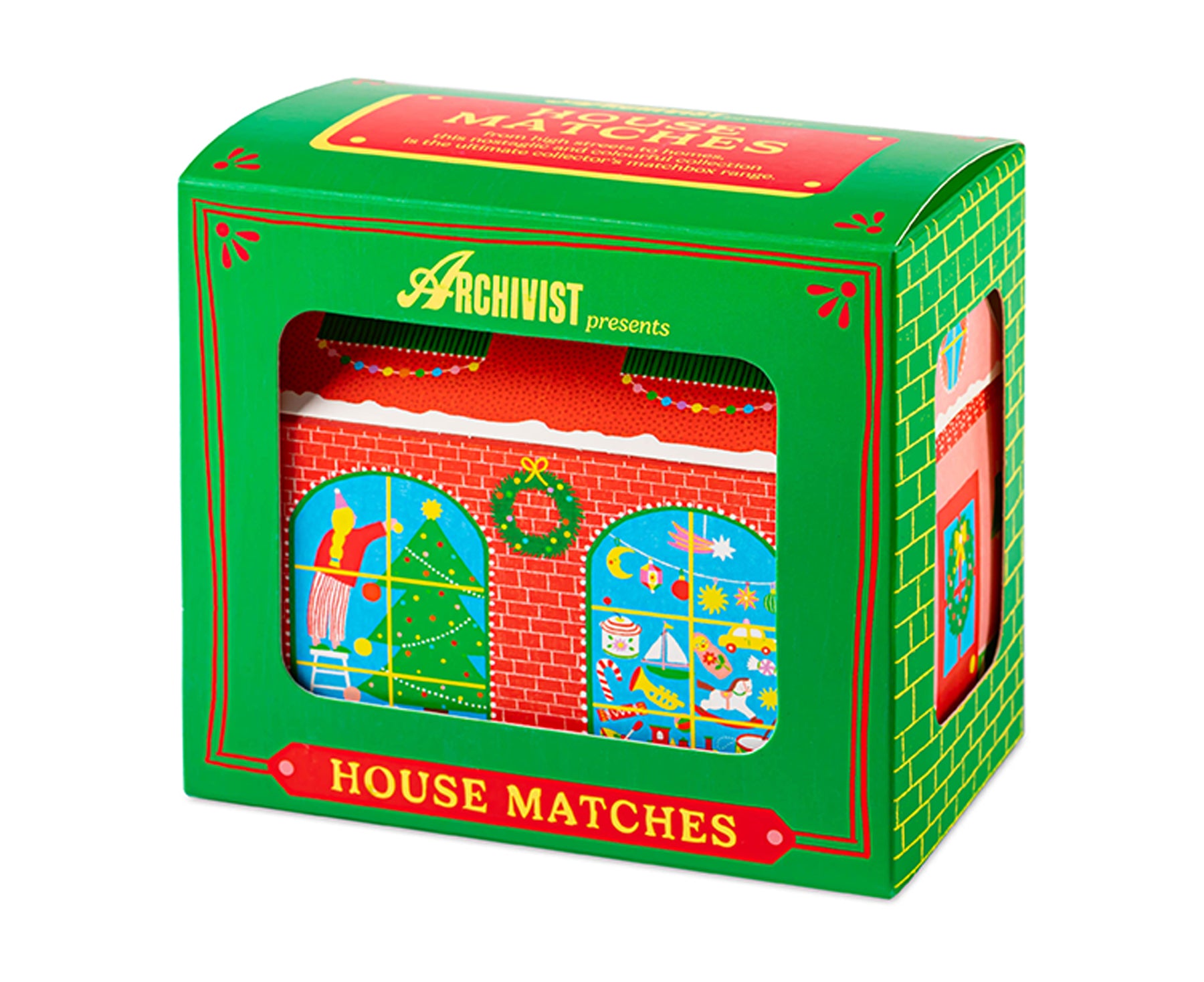 House Matches - Christmas House - by Archivist Gallery