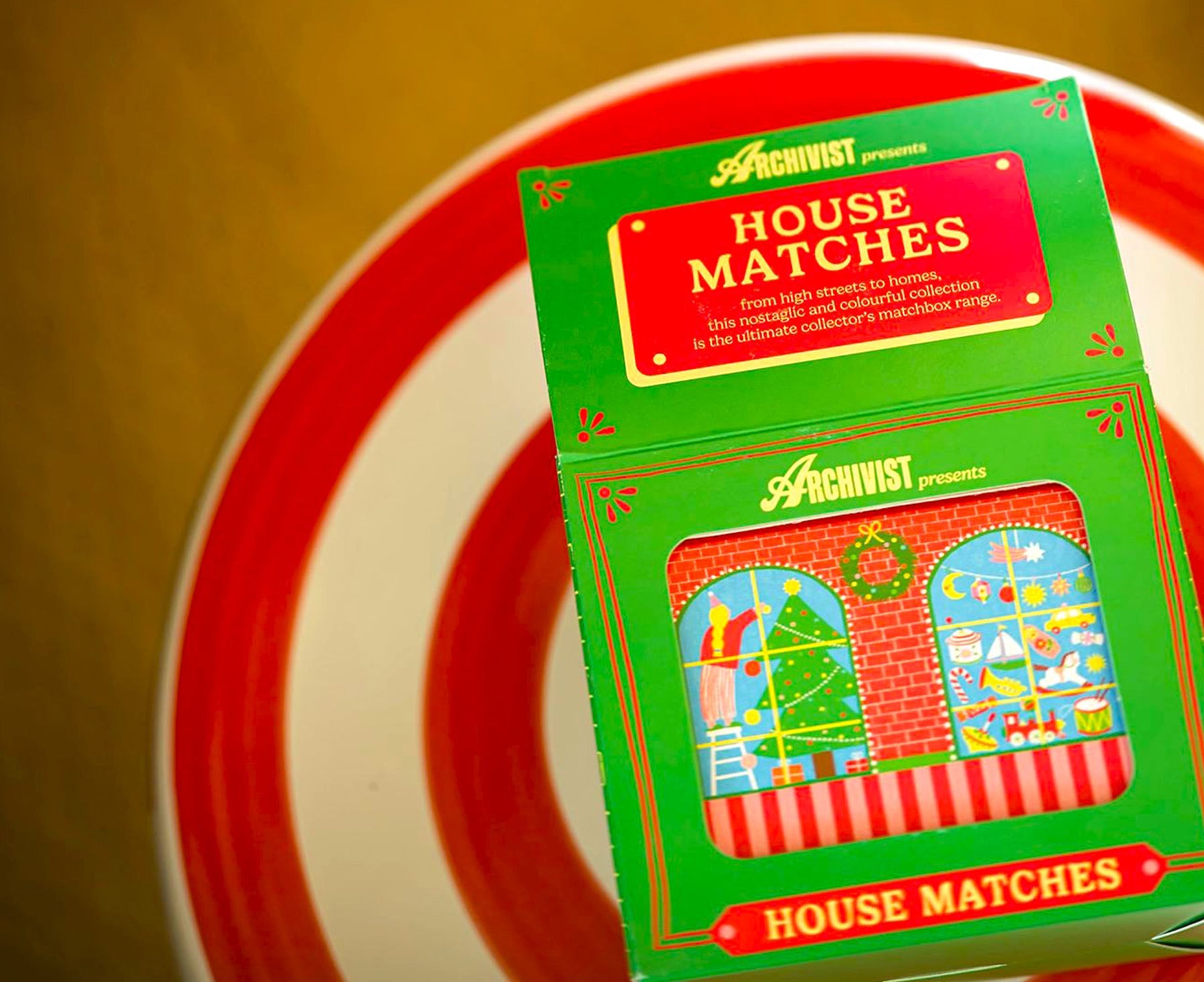 House Matches - Christmas House - by Archivist Gallery