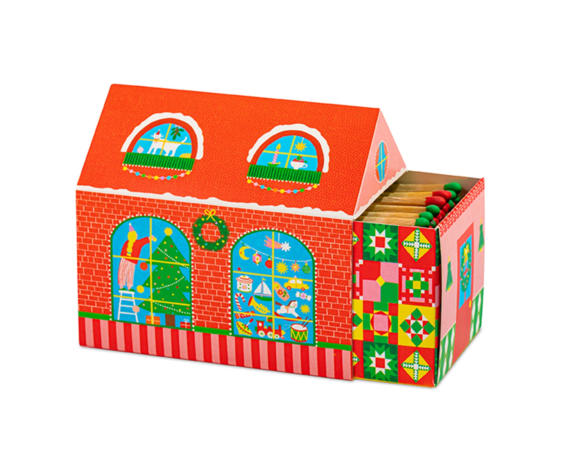 House Matches - Christmas House - by Archivist Gallery