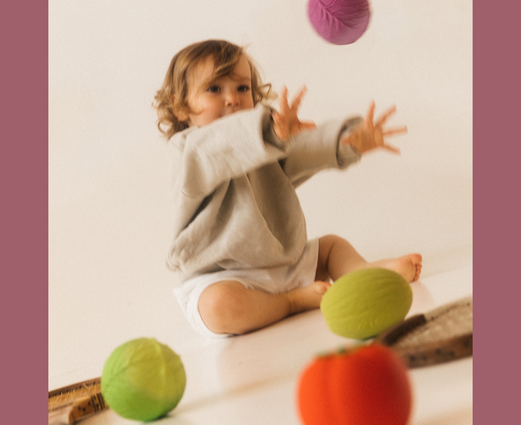 Baby Ball - Tomato - by Oli &amp; Carol