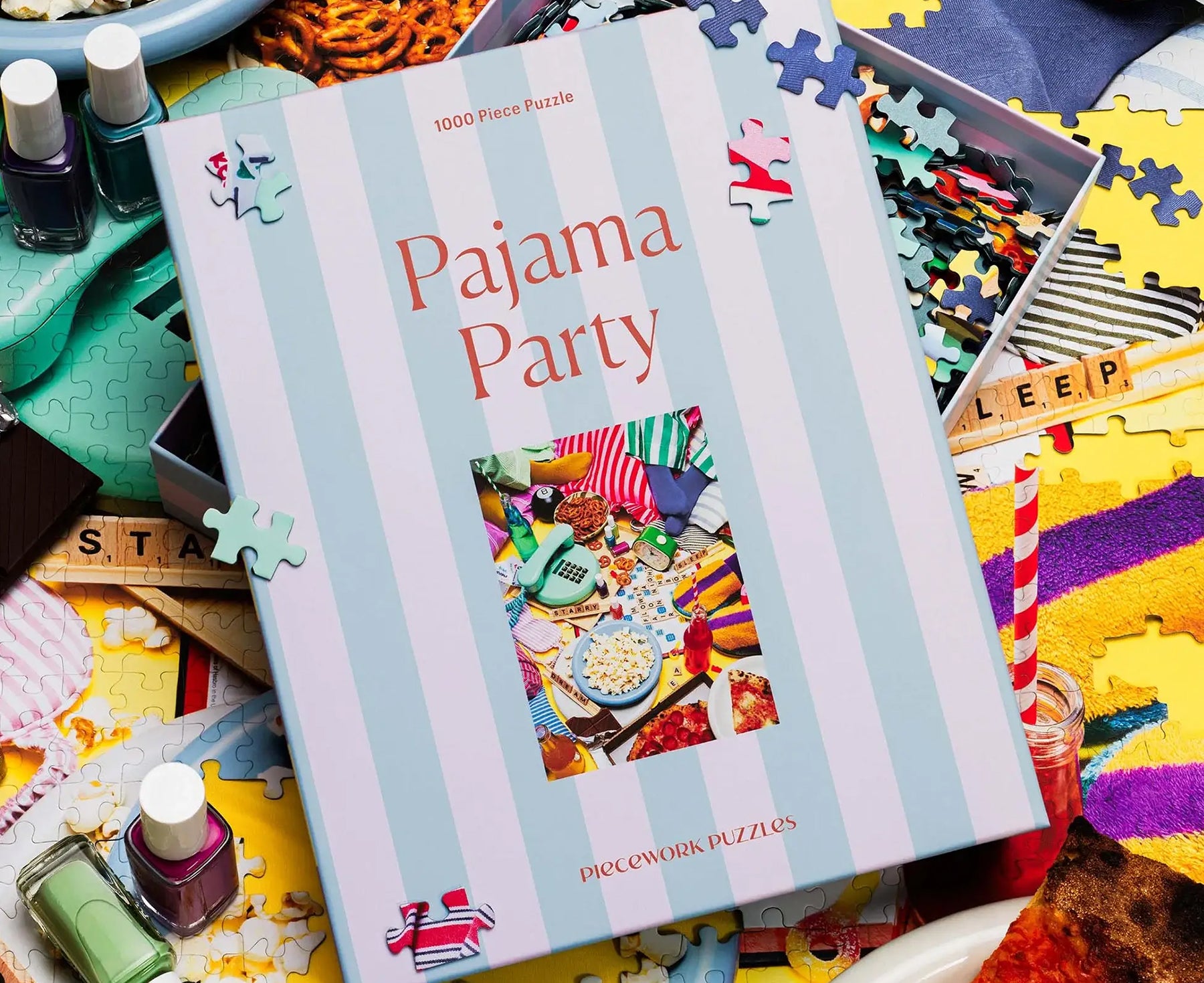 1000-Piece Puzzle - Pajama Party - by Piecework