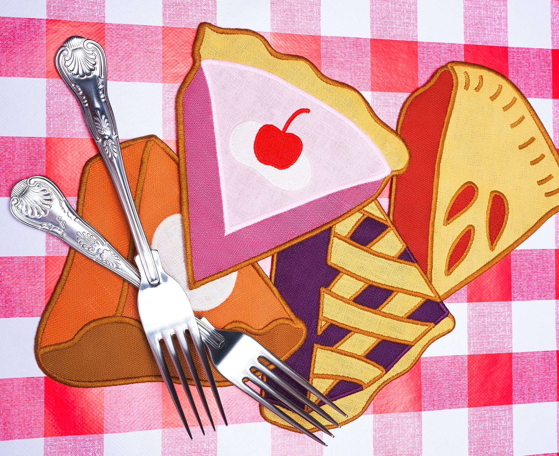 Cocktail Napkin Set - Pie - by Piecework